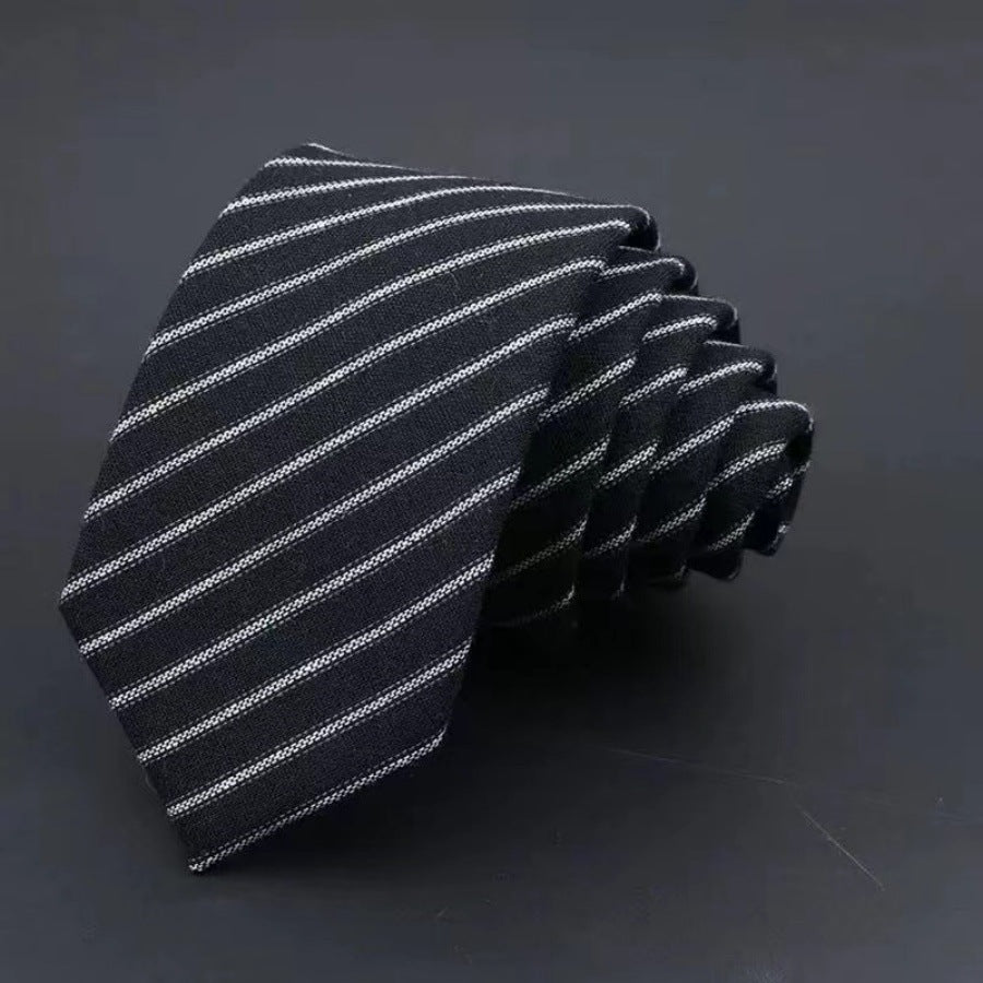 Thick Sanded Fabric Hand hit Business Fashion Tie