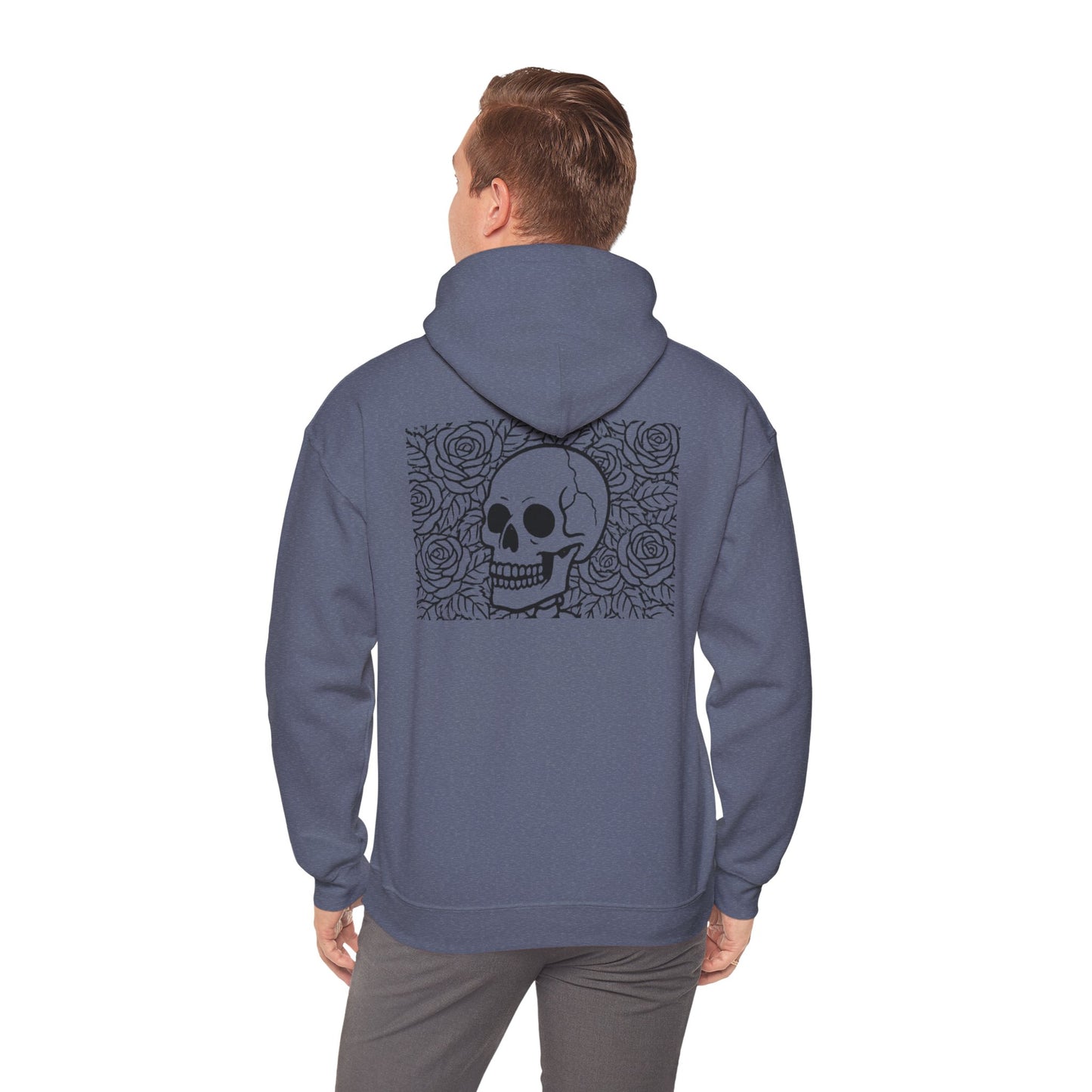 Skull & Roses Unisex Hooded