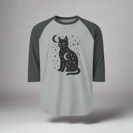 Celestial Cat Raglan Shirt