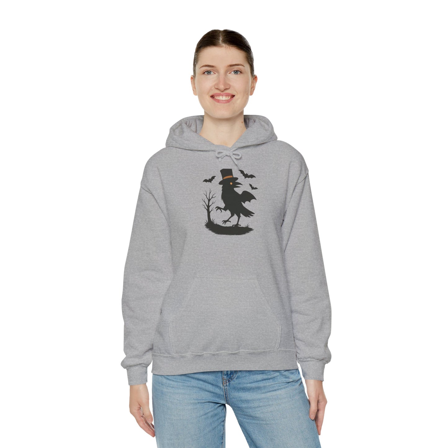 crow hoodie