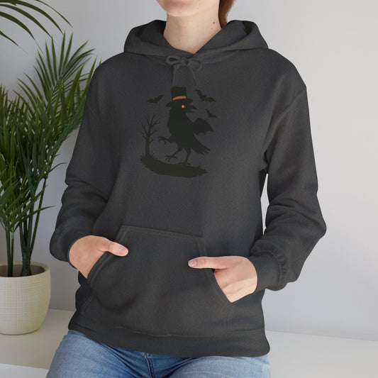crow hoodie