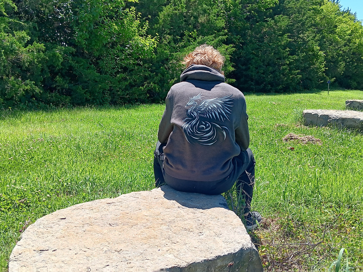 black phoenix hoodie