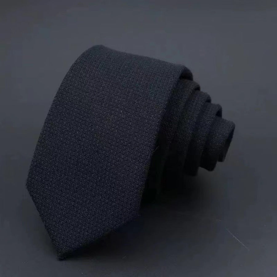 Thick Sanded Fabric Hand hit Business Fashion Tie