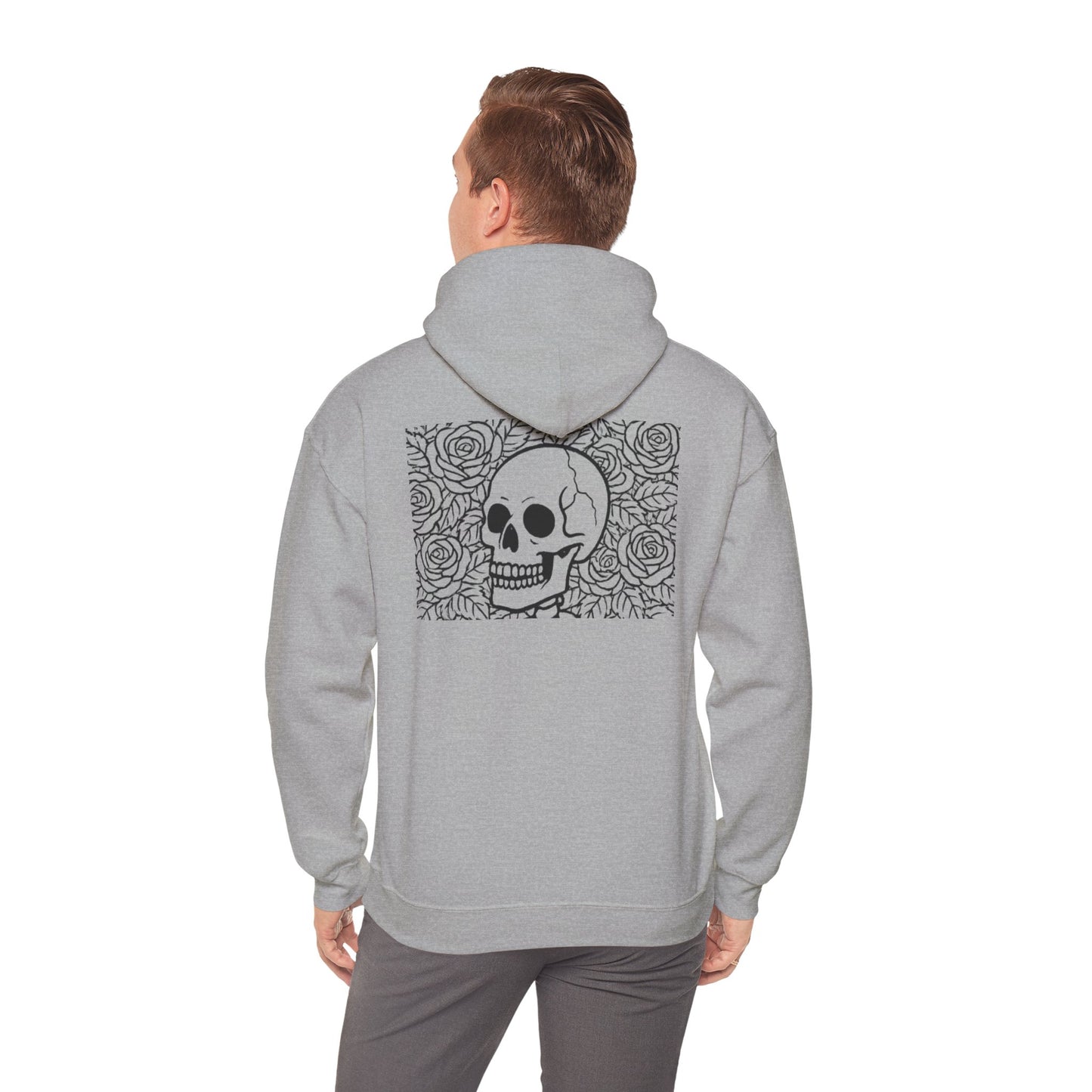 Skull & Roses Unisex Hooded