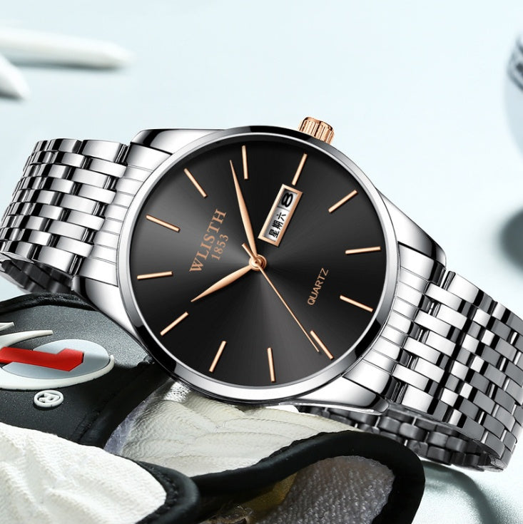 Waterproof business fashion watch