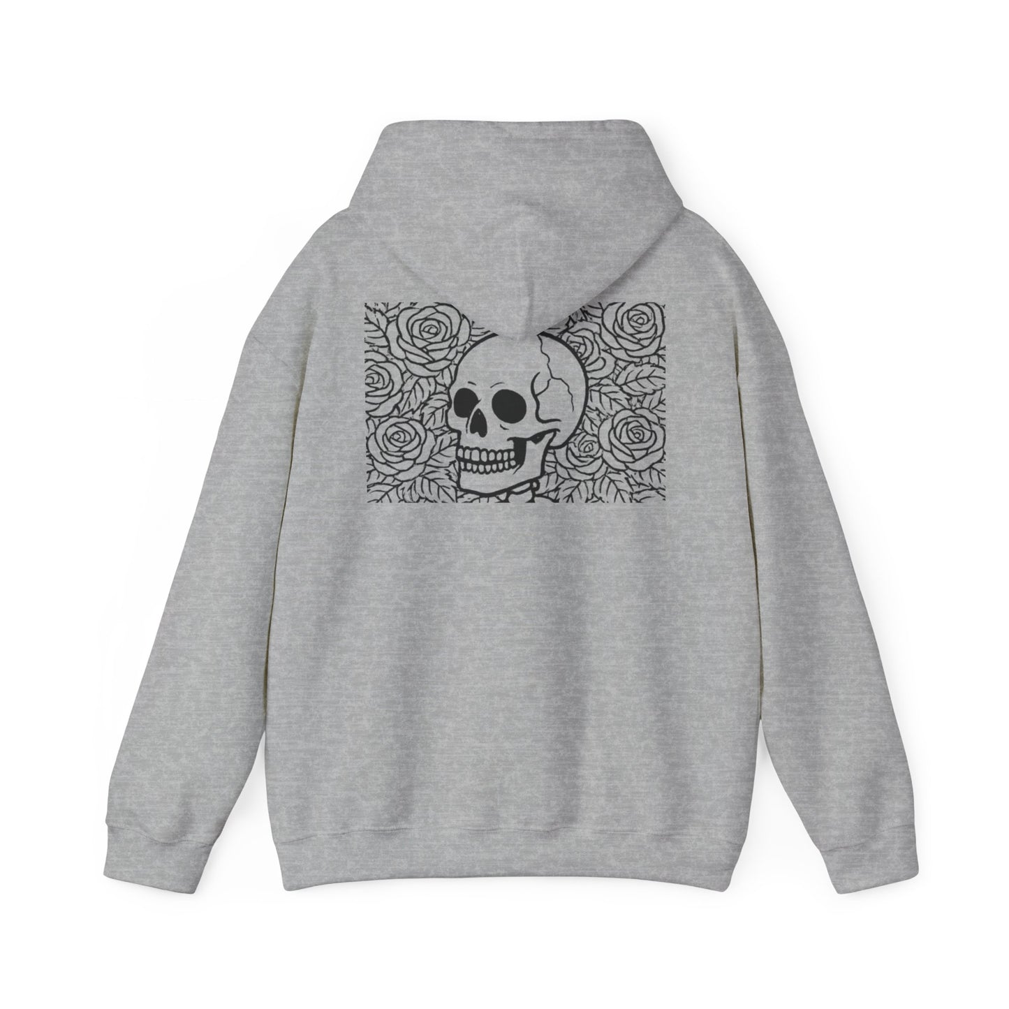 Skull & Roses Unisex Hooded