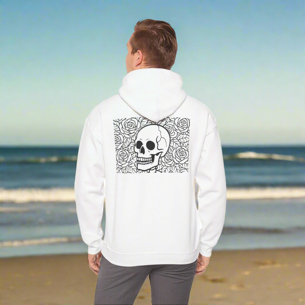 Skull & Roses Unisex Hooded