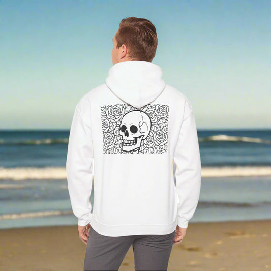 Skull & Roses Unisex Hooded