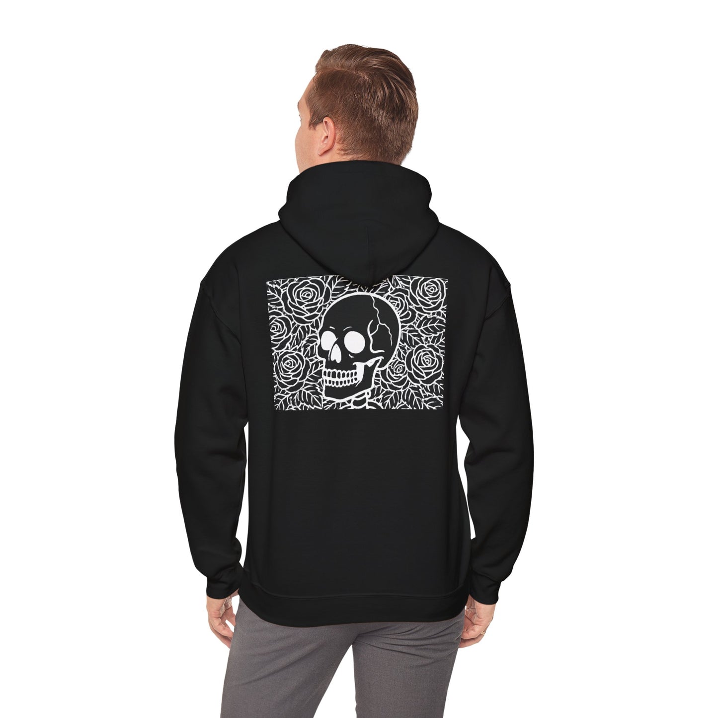 Skull & Roses Unisex Hooded