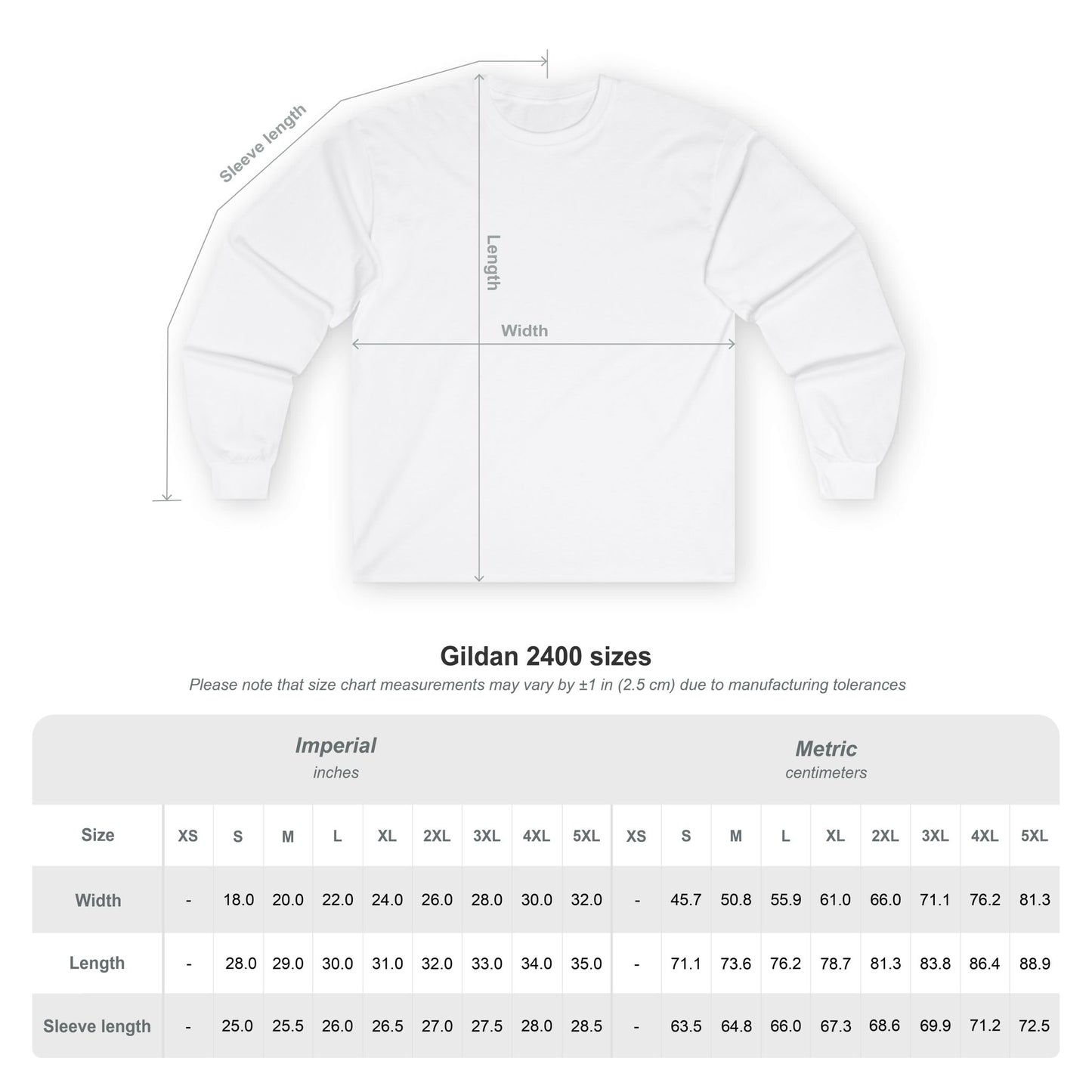 Vampire Bite Long Sleeve Tee
