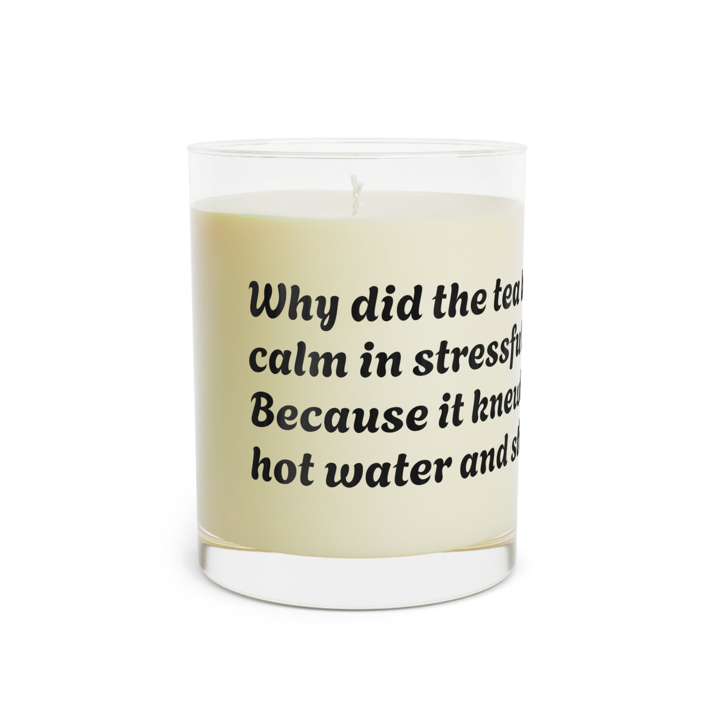 Scented Candle - Full Glass, 11oz