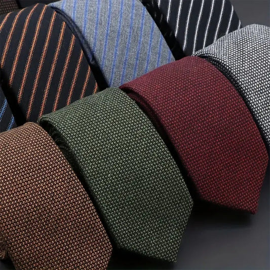 Thick Sanded Fabric Hand hit Business Fashion Tie
