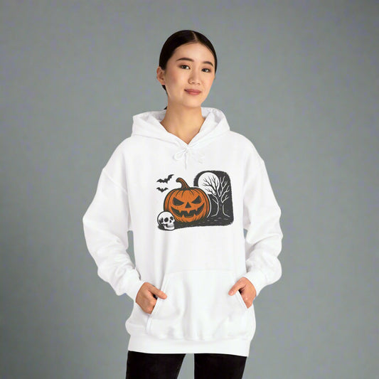 Skull Pumpkin Hoodie
