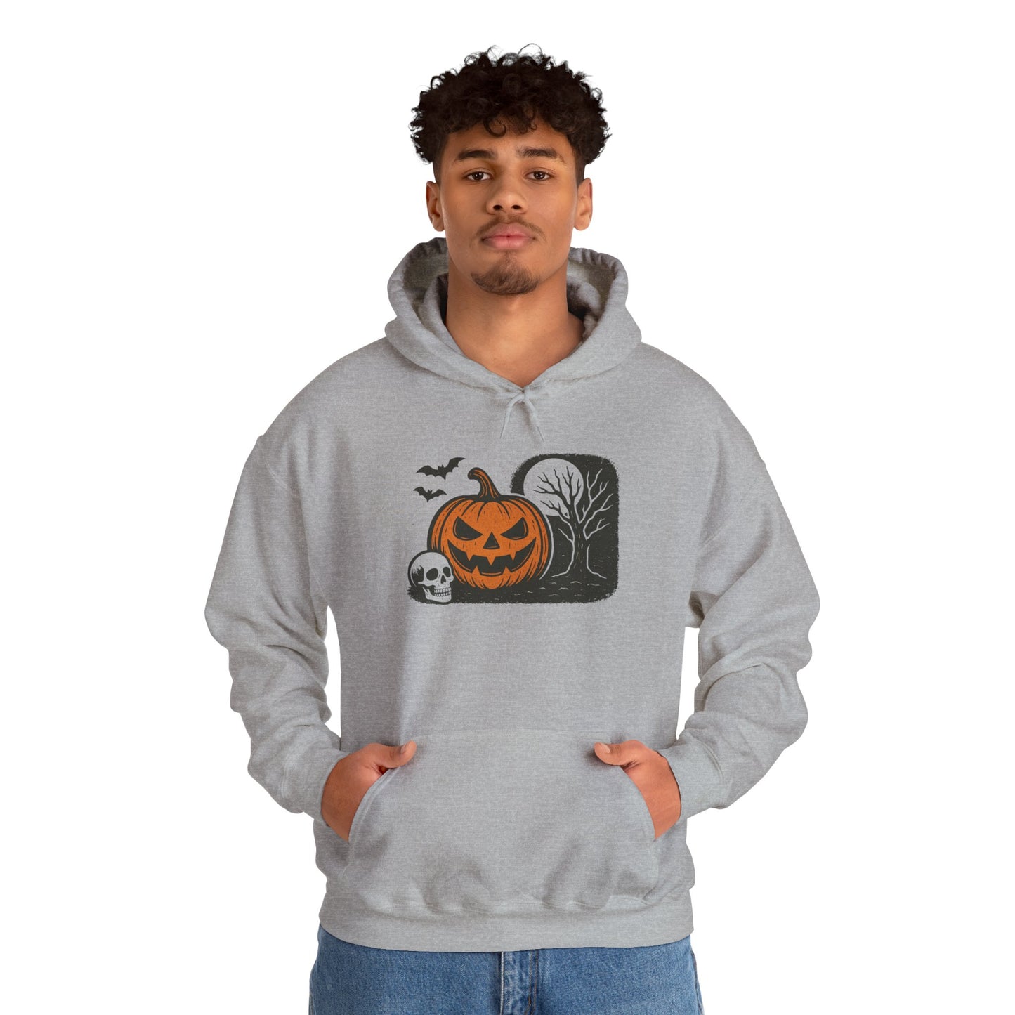 Skull Pumpkin Hoodie