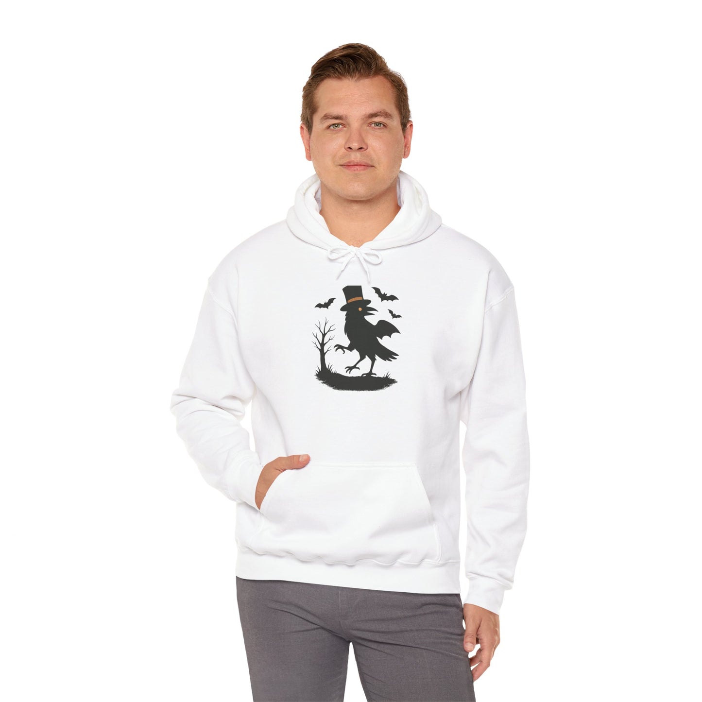 crow hoodie