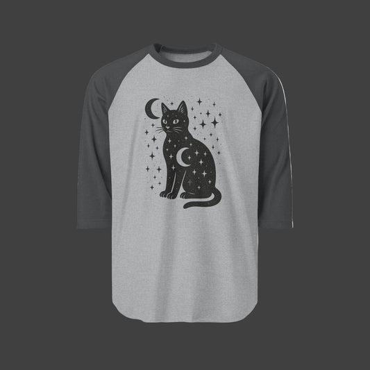 Celestial Cat Raglan Shirt